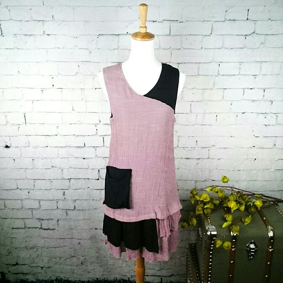 Firmianality Dresses & Skirts - GUC Firmianality Lagenlook layered tunic dress